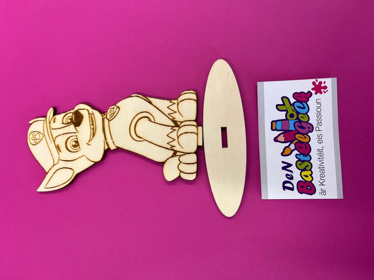 Houten bord - Paw Patrol, Chase